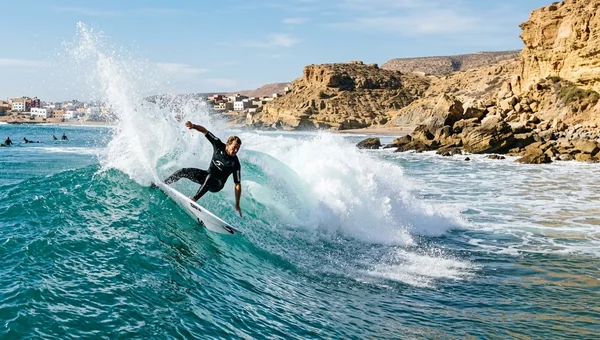 KM 11 & KM 12 surf spot in Morocco