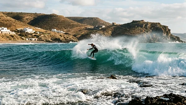 Spiders Reef surf spot in Morocco